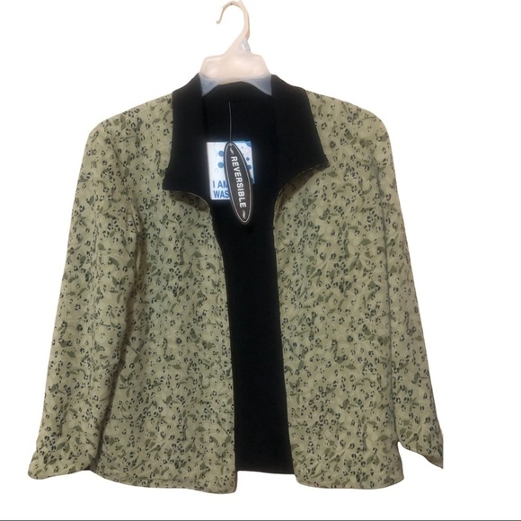 - Joan Leslie women’s reversible vest Size 8 Petite New With Tag - Picture 3 of 7